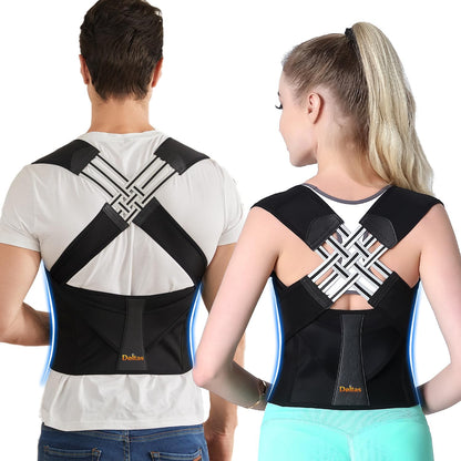 Posture Corrector Free Size Designed to provide exceptional Back Straight And Shoulder Support Belt